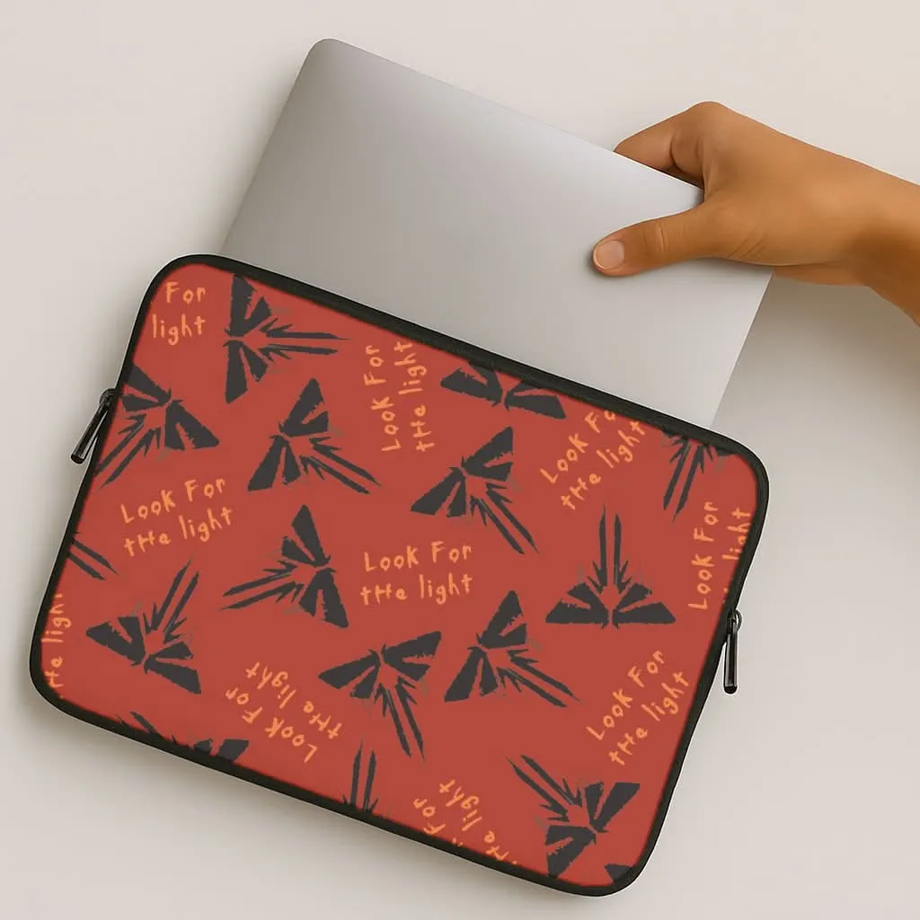 Scratch Guard Fashion Design Look For The Light Firefly Pattern Laptop Sleeve