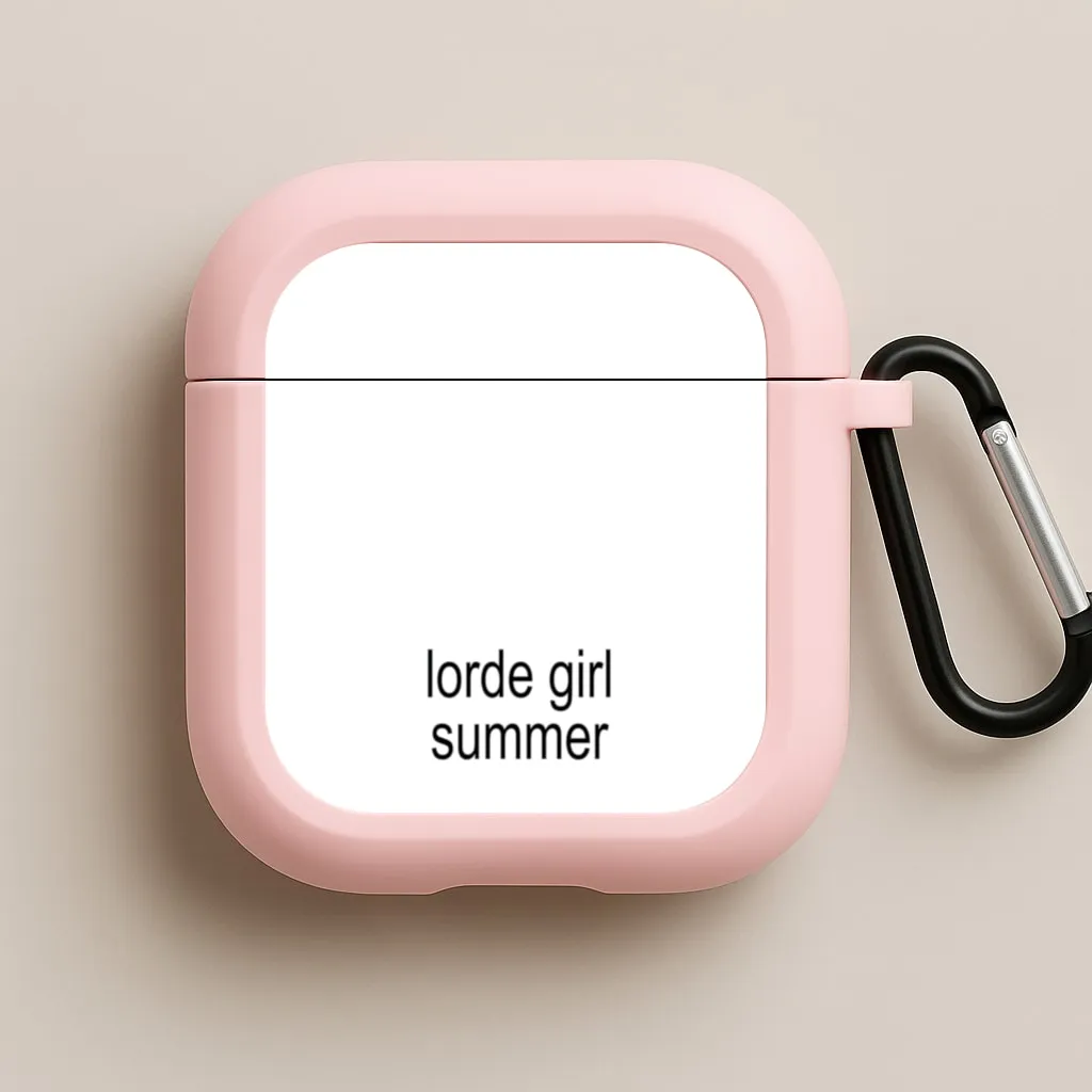 Lorde Girl Summer AirPods Case Soft Smooth Texture