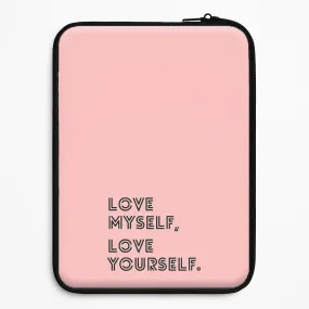 Love Myself, Love Yourself K-Pop Band Laptop Sleeve Lightweight Feel Slim Comfort