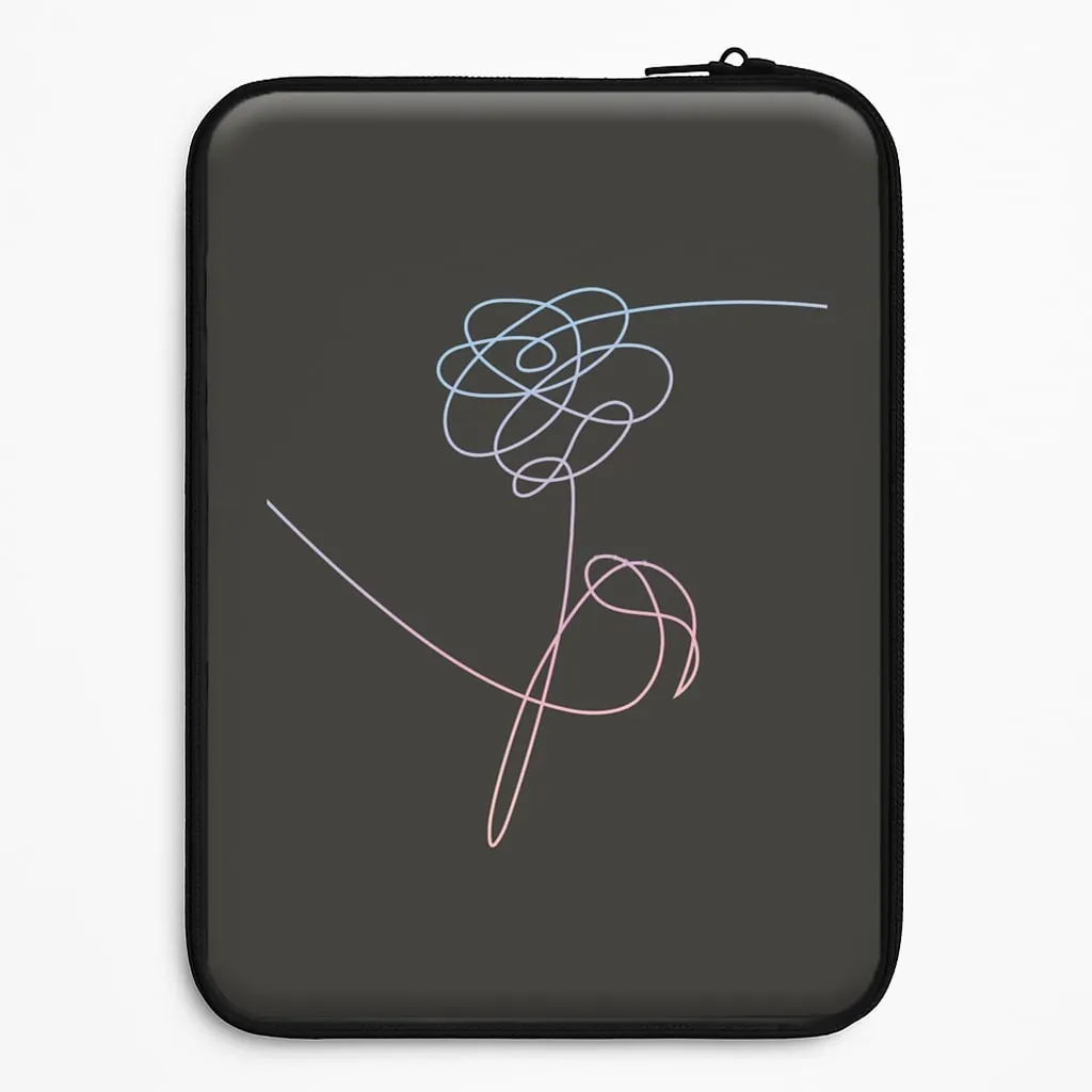 Love Yourself Flower - K Pop Laptop Sleeve Vibrant pattern Custom Fit