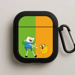 Jake The Dog And Finn The Human AirPods Case Trendy Tech Case
