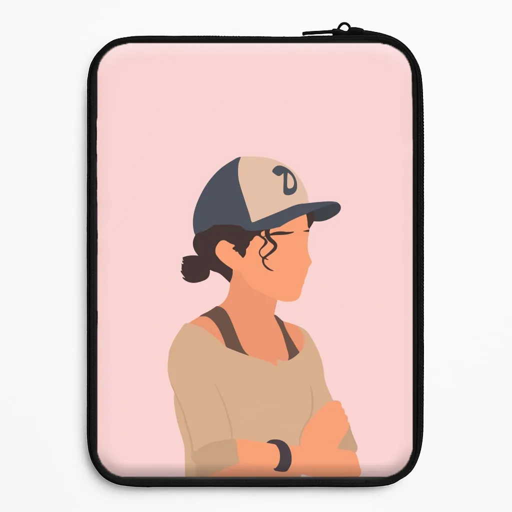 Clementine Faceless - TWD Laptop Sleeve Premium Material Smooth Detail