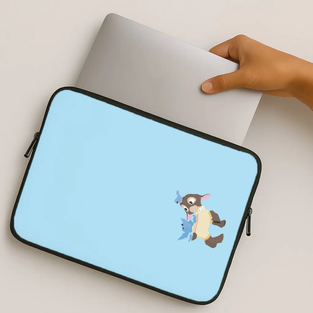 Protective Edge Layer Valentino Cute - Wish Laptop Sleeve