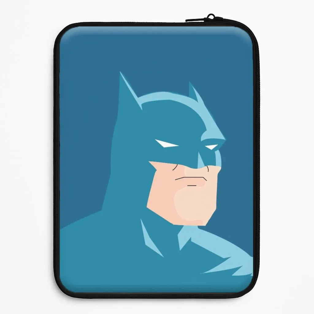 Dual Layer Blue Bat Superhero Laptop Sleeve