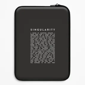 Creative Accent Impact Guard Singularity Lyrics - K Pop Laptop Sleeve