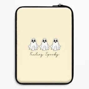 Feeling Spooky Ghosts Laptop Sleeve Smooth Craftsmanship Premium Form