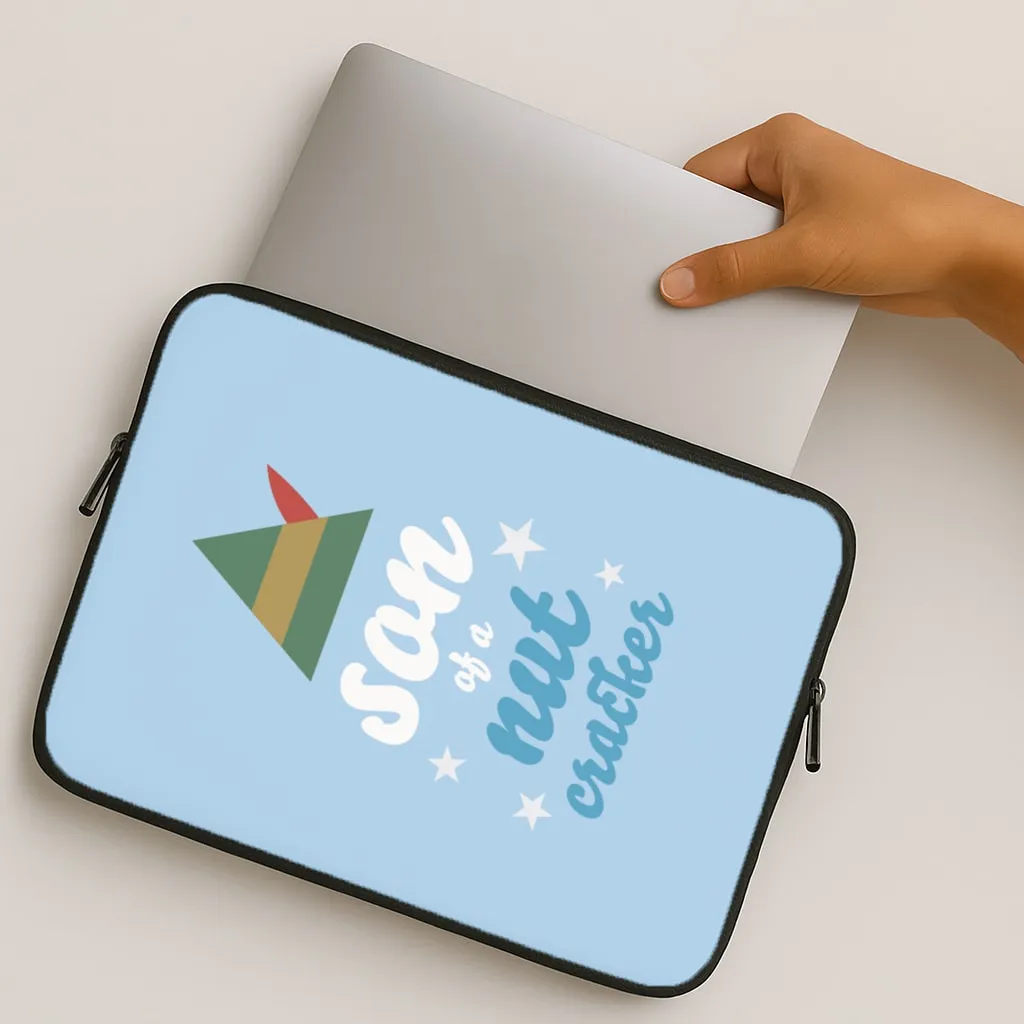 Son Of A Nut Cracker - Elf Laptop Sleeve Non Slip Surface Protective Layer