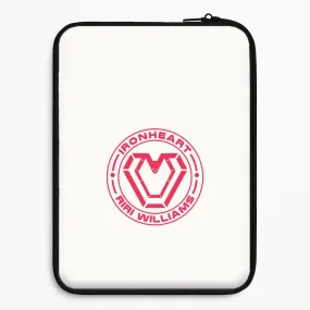 Metal Heart Riri Laptop Sleeve Casual Look Soft Finish Layer