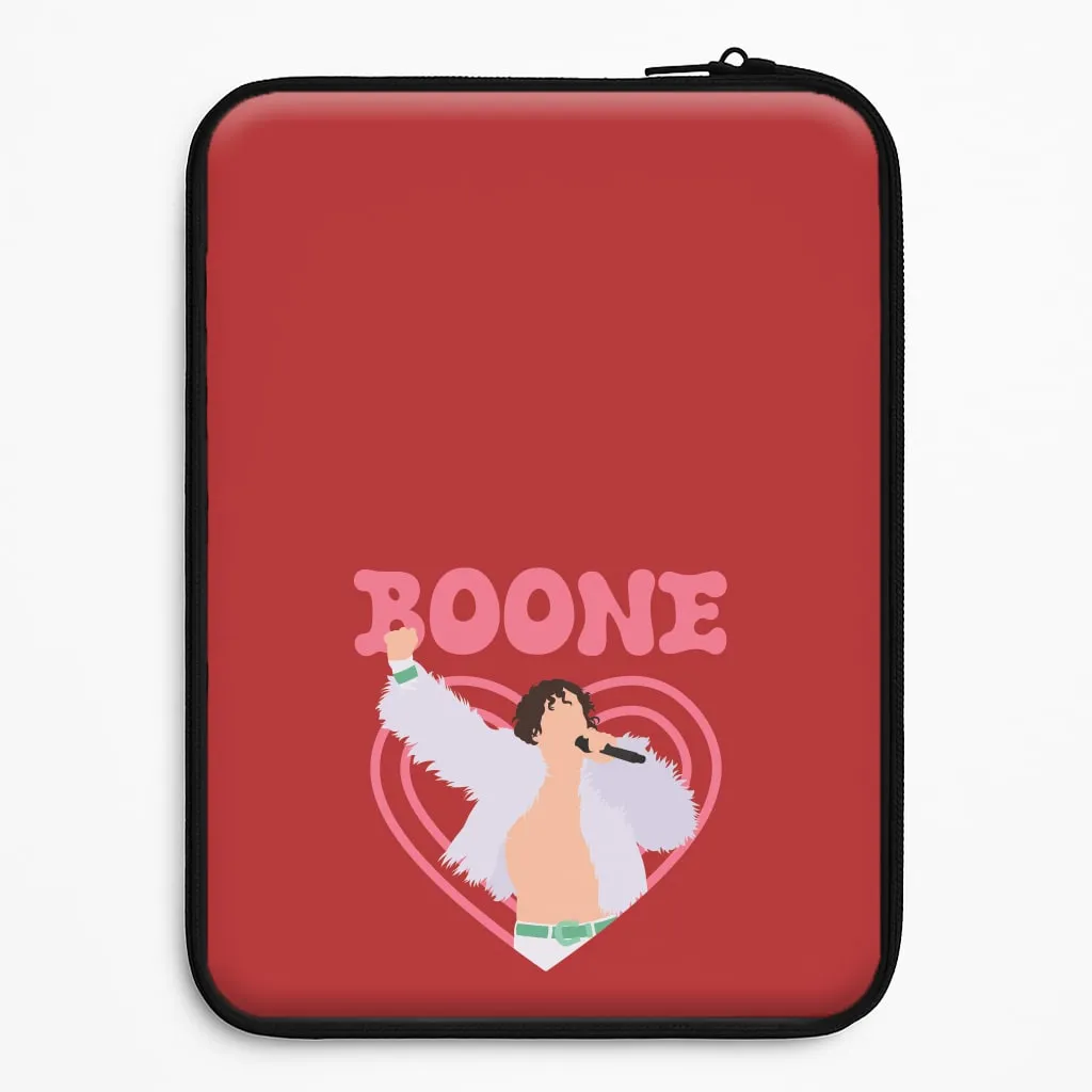 Rugged Detail Layer Boone Heart Laptop Sleeve