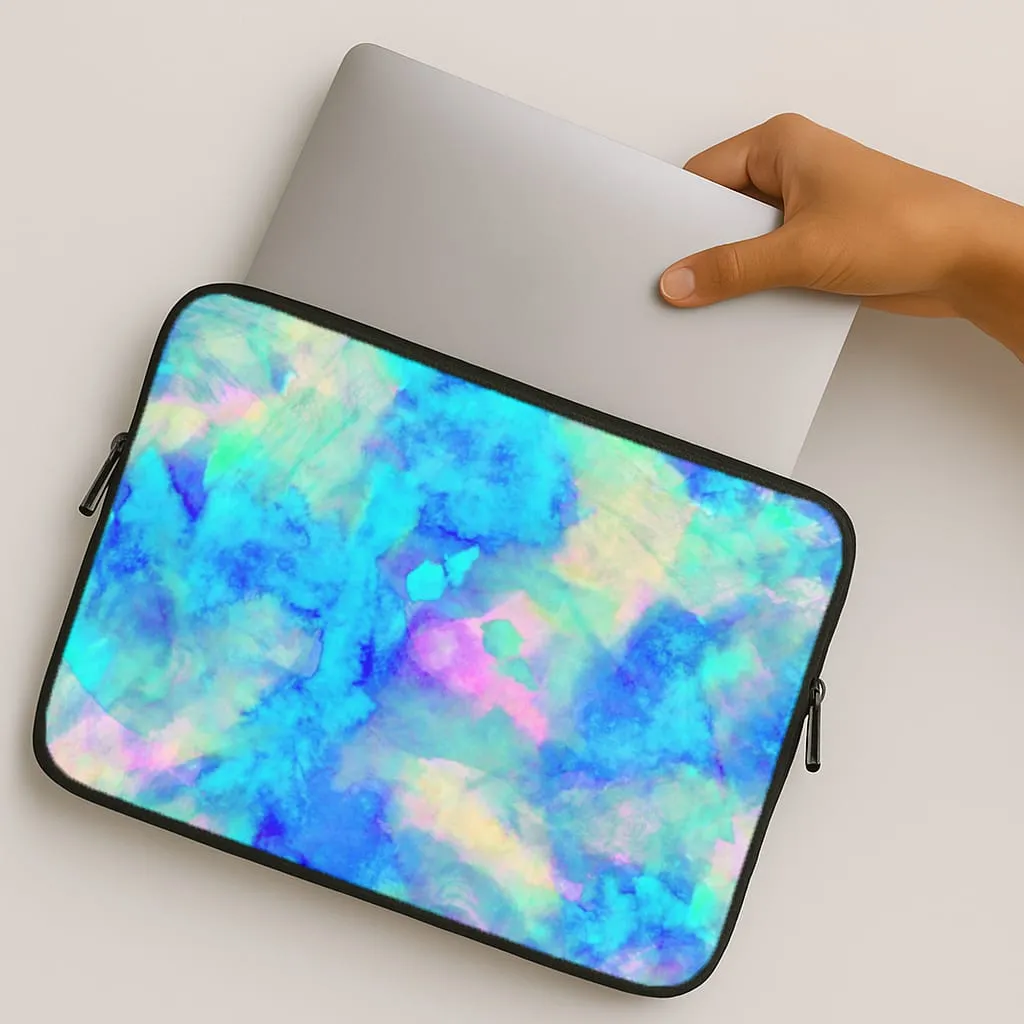 Hybrid Grip Finish Electric Blue Laptop Sleeve