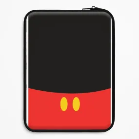 Premium Style Frosted Finish Fairytale Mouse Outfit Laptop Sleeve