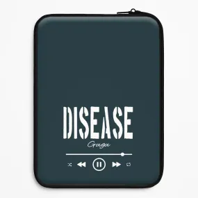 clean design Clear Design Gaga Disease Track Laptop Sleeve