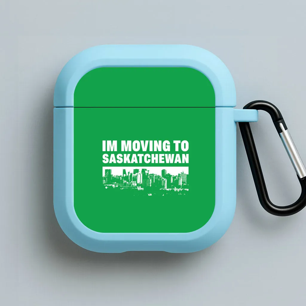 I'm Moving To AirPods Case Sleek Modern Shell