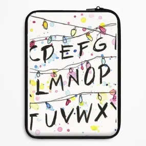Soft Grip Stranger Wall Lights Laptop Sleeve
