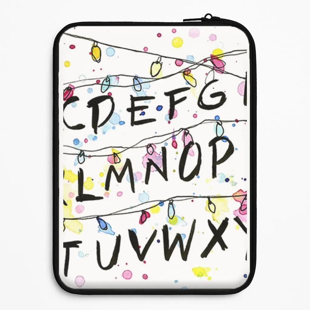 Soft Grip Stranger Wall Lights Laptop Sleeve