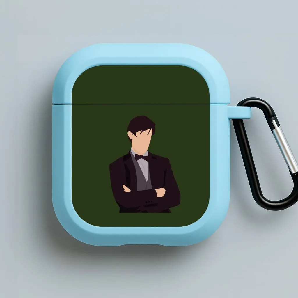 durable ergonomic neon shell Minimal Rubber Case Matt Smith AirPods Case