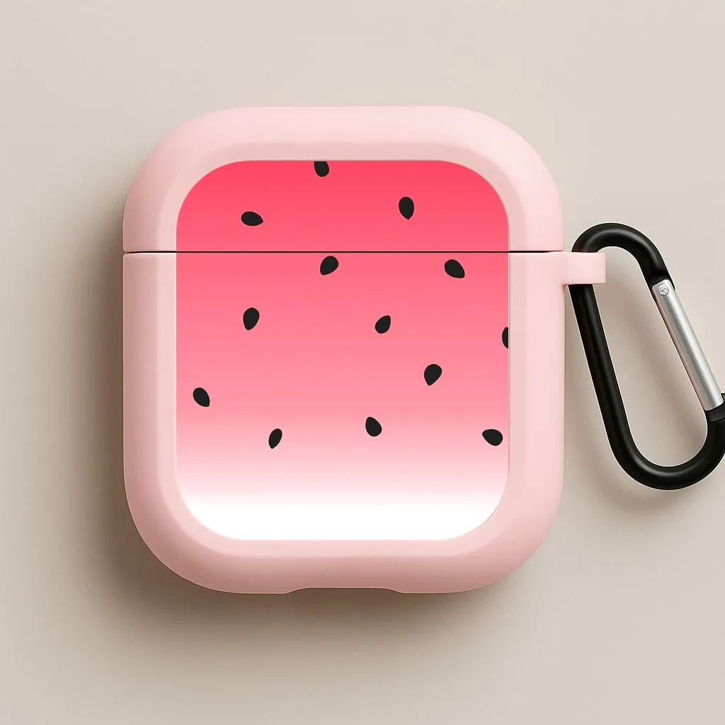 Watermelon Ombre AirPods Case sleek modern design airpods protector