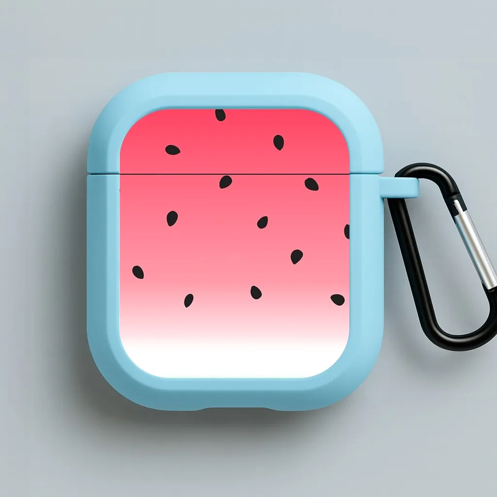 Watermelon Ombre AirPods Case Modern Daily Holder