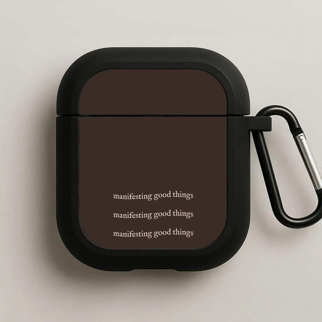 Manifesting Good Things AirPods Case Premium Smooth Shell
