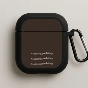 Manifesting Good Things AirPods Case Premium Smooth Shell