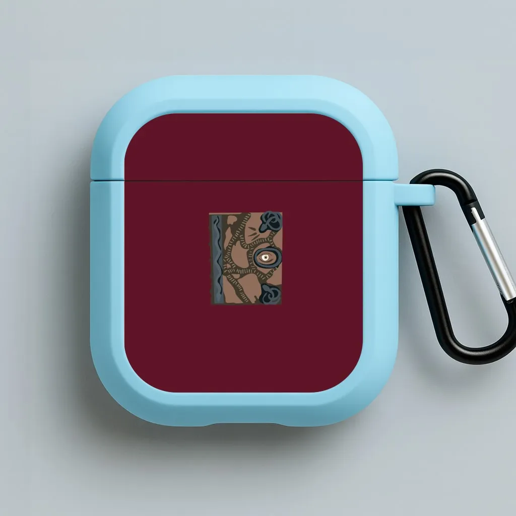 Manual Of Witchcraft - Hocus Pocus AirPods Case Minimal Rubber Texture