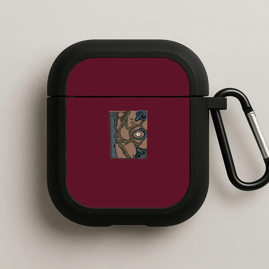 Modern Gadget Holder Manual Of Witchcraft - Hocus Pocus AirPods Case