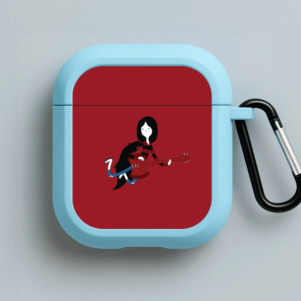 durable matte airpods case Compact Travel Storage Marceline the Vampire Queen AirPods Case