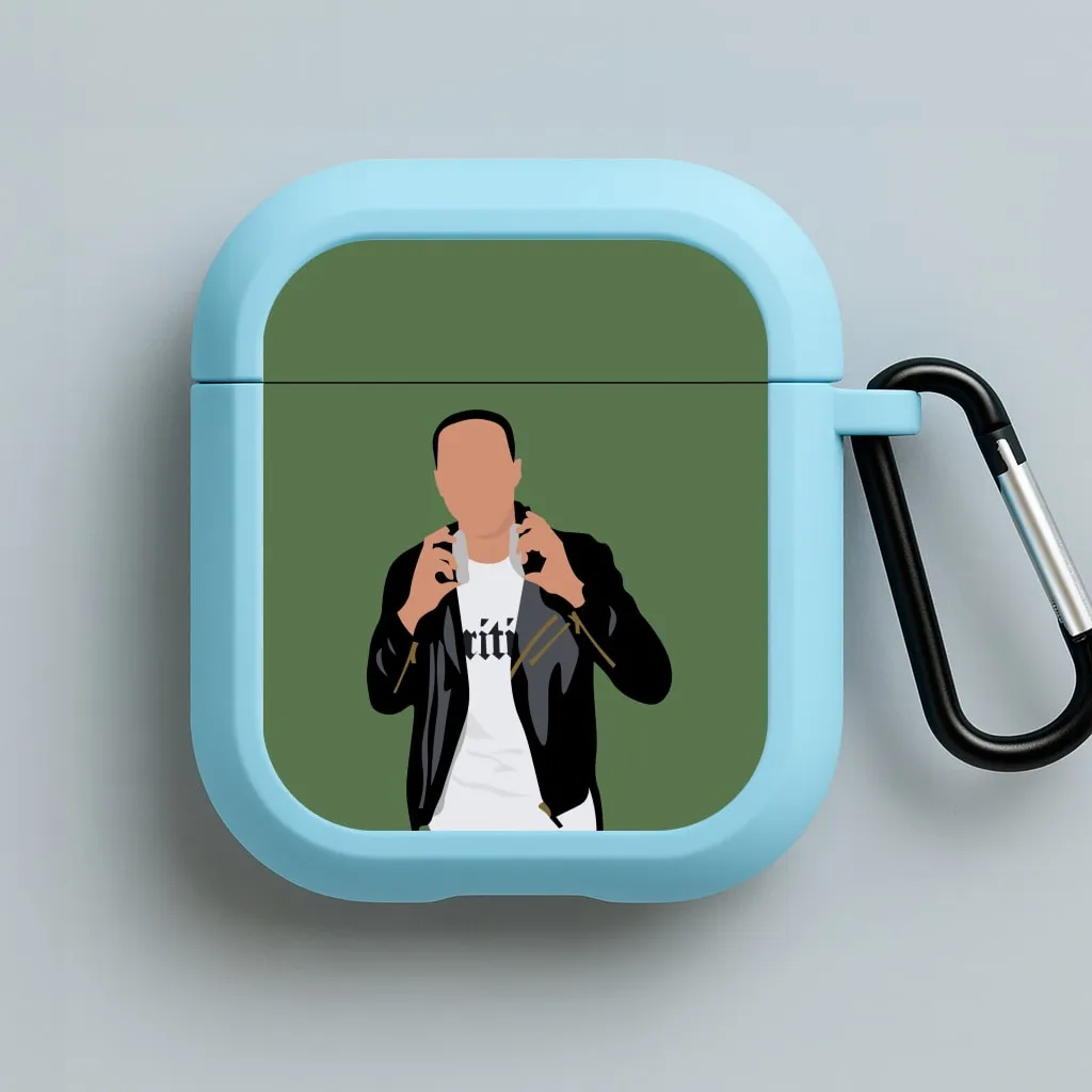 Marvin Humes AirPods Case Modern Rubber Organizer fashion ergonomic commuter handmade silicone airpods case