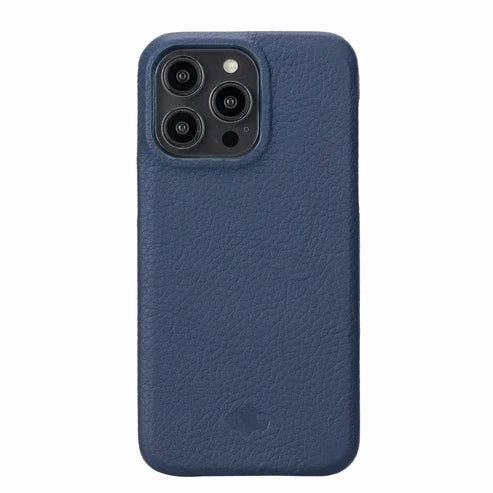 Strong Outline Compact Texture Mason Full-Grain Leather MagSafe Case ?C iPhone 14 Pro Max, Monaco Blue