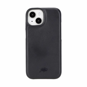 Mason Full-Grain Leather MagSafe Case ?C iPhone 15, Soft Black Portable Accessory Portable Fit