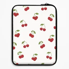 Cherries - Fruit Patterns Laptop Sleeve Light Frame