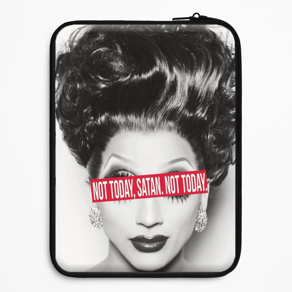 Protective barrier Hybrid Grip Finish Not Today, Satan. Not Today - Drag Queen's Drag Race Laptop Sleeve