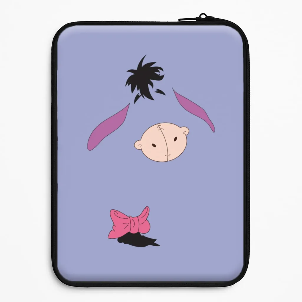 Modern Function Faceless Donkey Laptop Sleeve