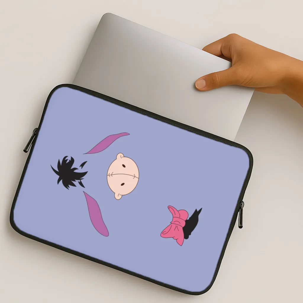 Faceless Donkey Laptop Sleeve Scratchproof Surface Heat resistant
