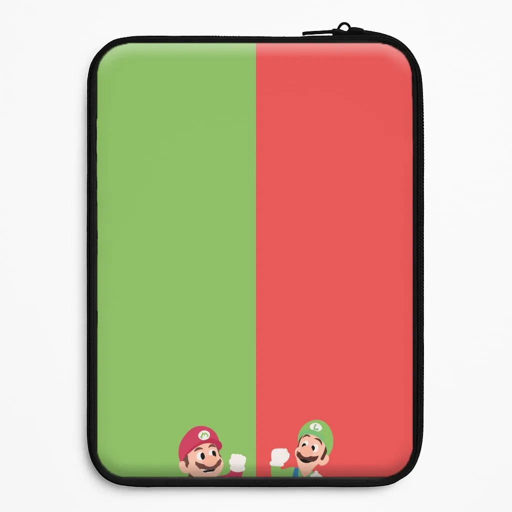 Mario And Luigi Laptop Sleeve Enhanced grip