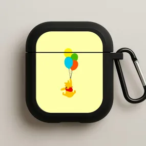 Pooh On Balloons AirPods Case Creative Handy Case