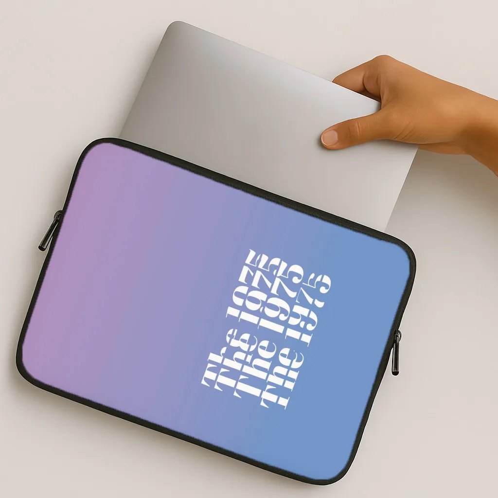 Soft Finish Texture Title - The 1975 Laptop Sleeve