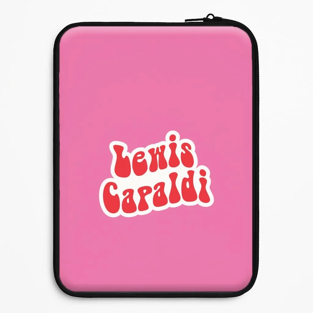 Red Name Laptop Sleeve High End Look