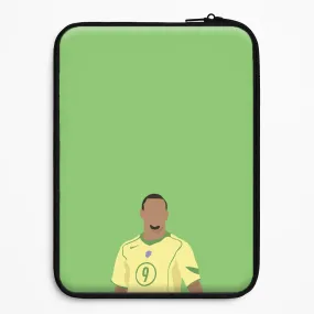 R9 Ronaldo - Football Laptop Sleeve Matte Design Texture