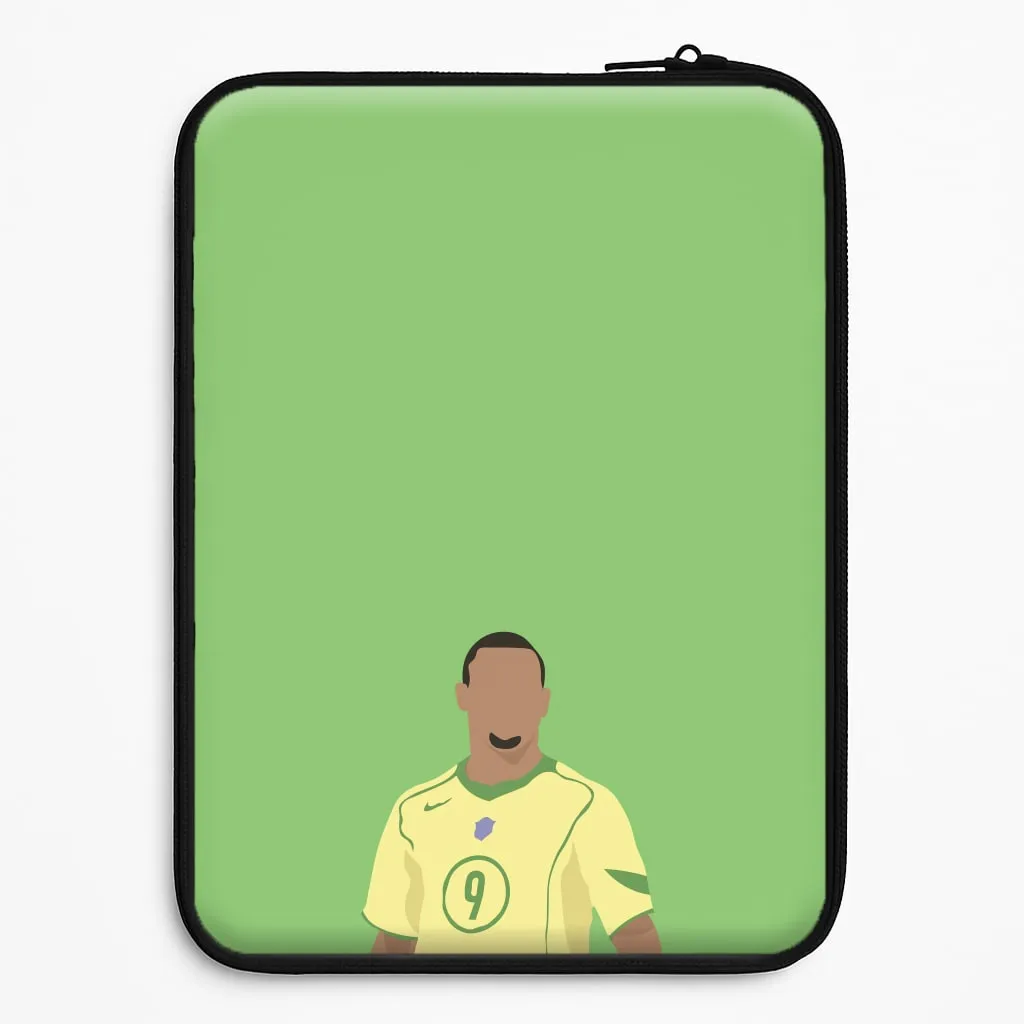 R9 Ronaldo - Football Laptop Sleeve Matte Design Texture