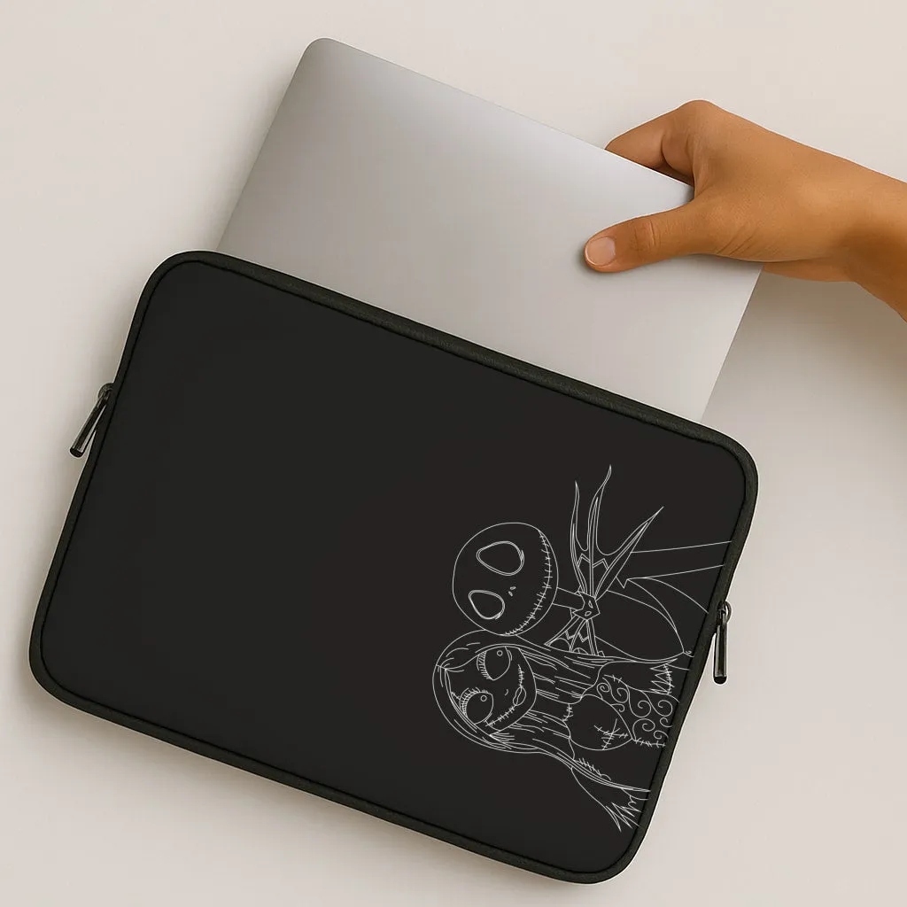 Jack And Sally - TNBC Laptop Sleeve Clear Surface Heat resistant