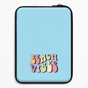 Refined Shield Pastel Beach Vibes Laptop Sleeve
