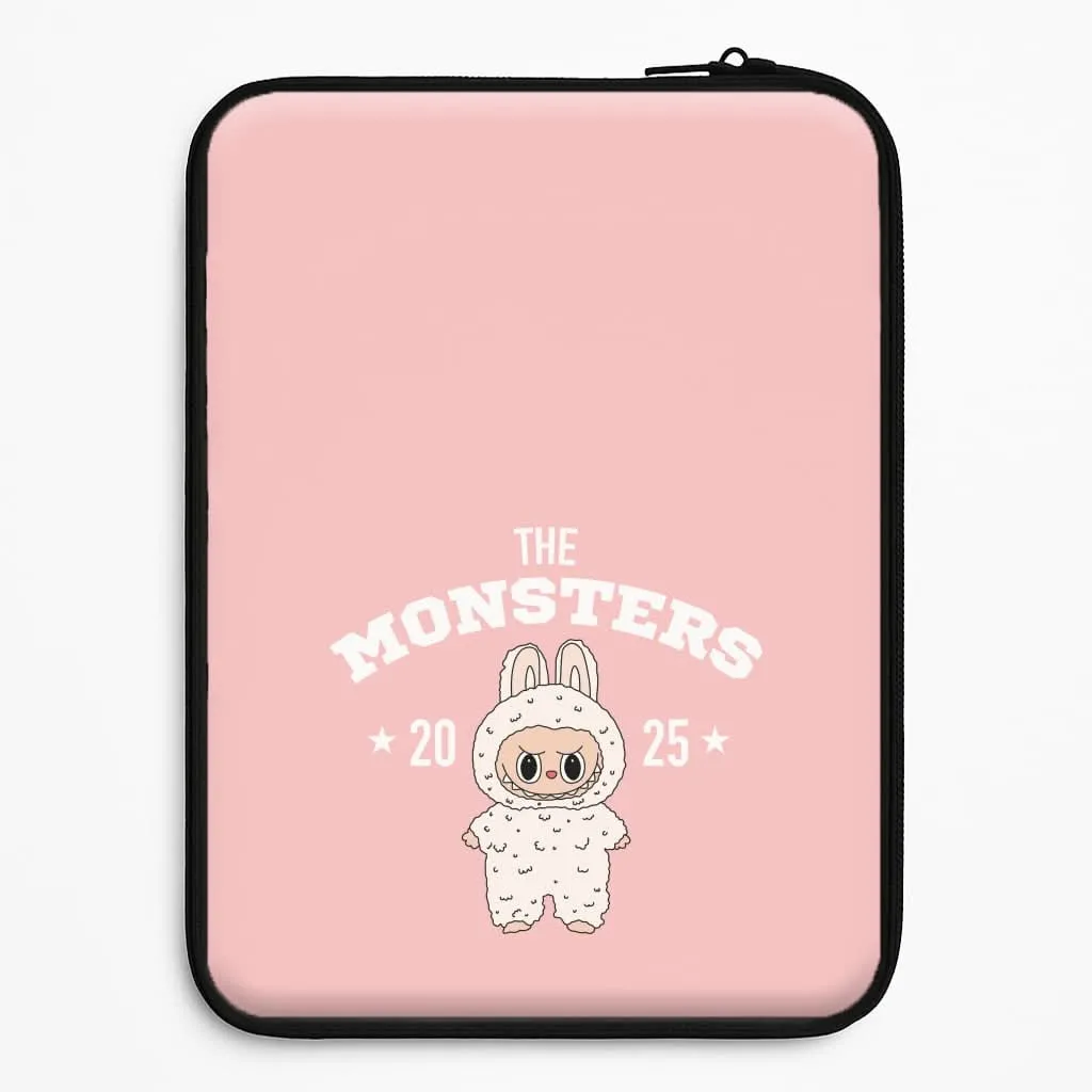 Cute Monster 2025 Pink Laptop Sleeve Hybrid Touch
