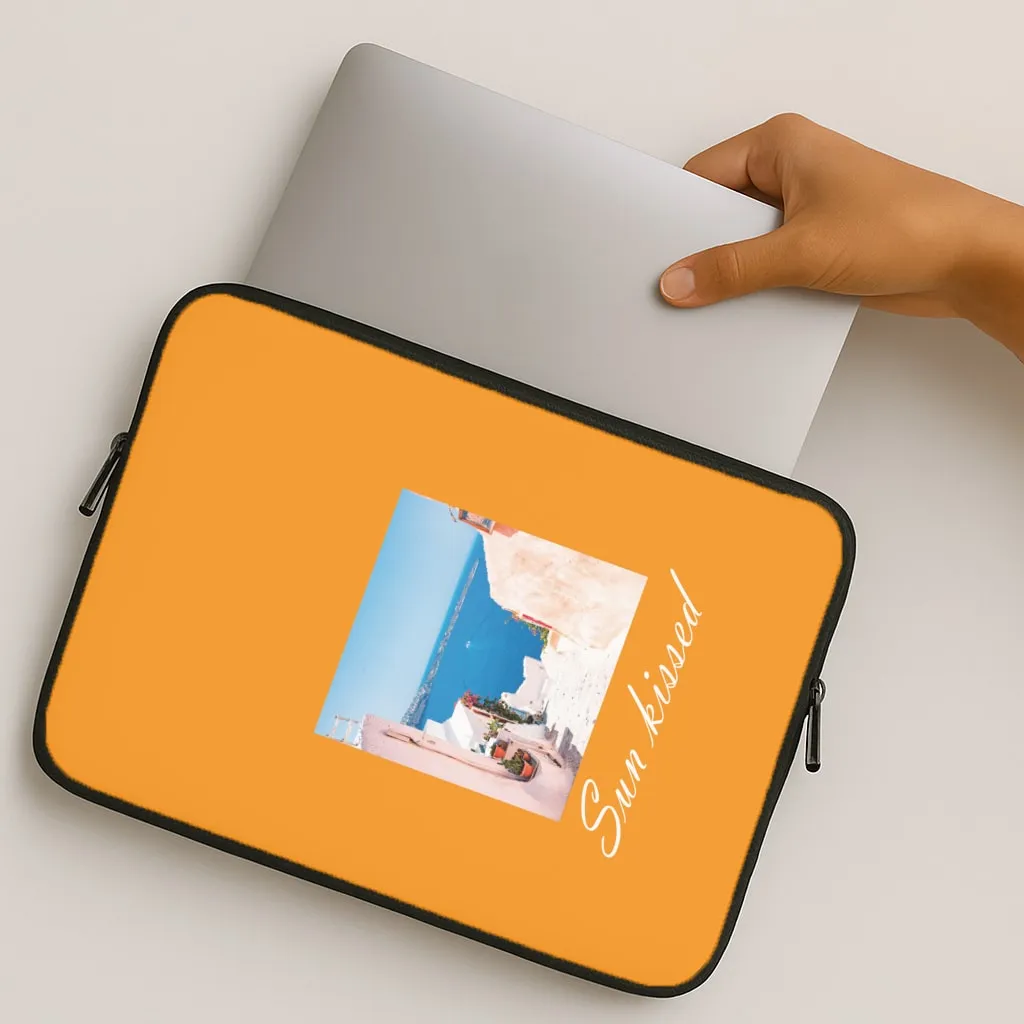 Soft Layer Texture Vivid Coloration Sun Kissed Landscape Laptop Sleeve