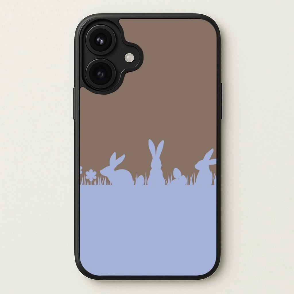 Refined Form High gloss Bunny Outline Phone Case