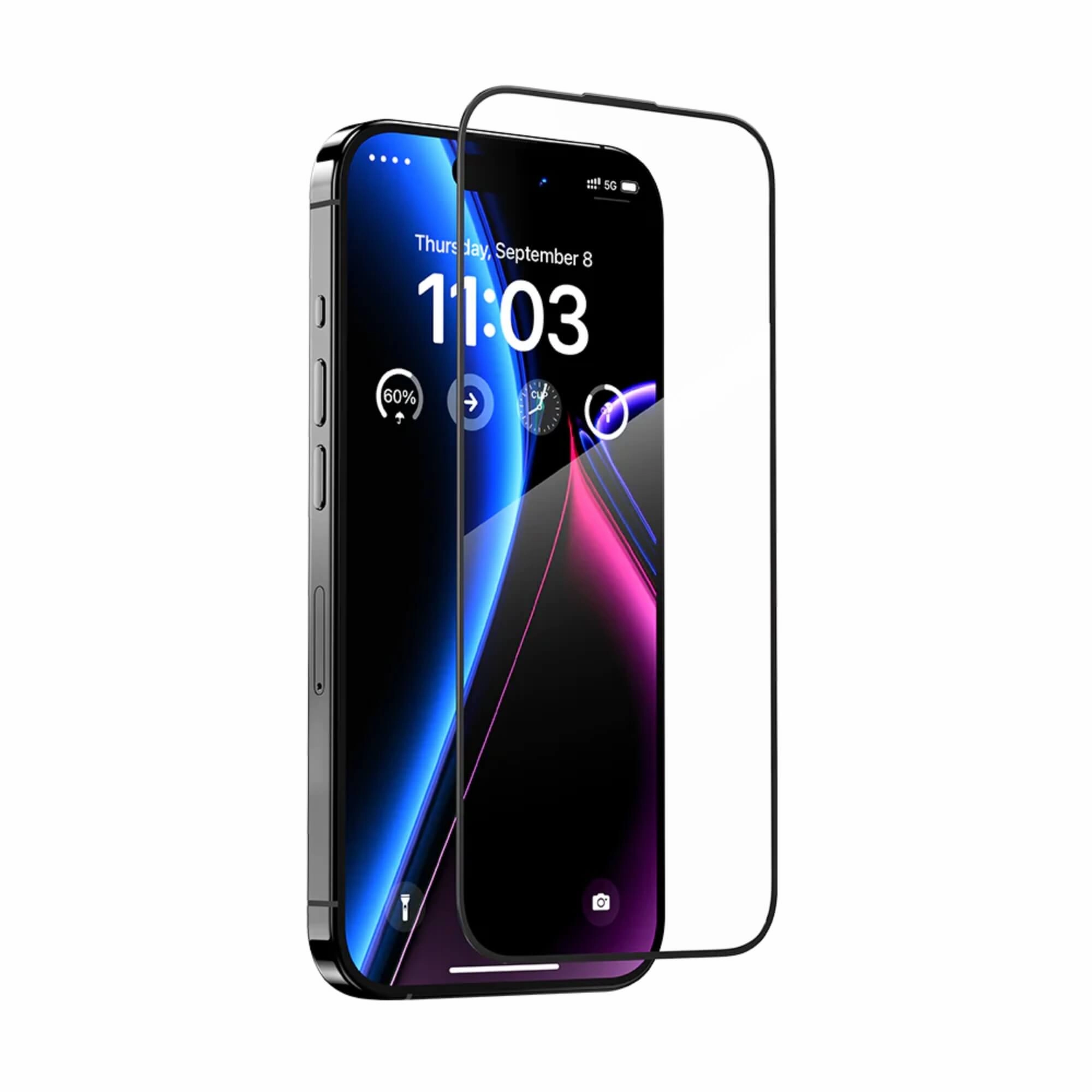 Sleek Feel iPhone 16 Pro Tempered Glass