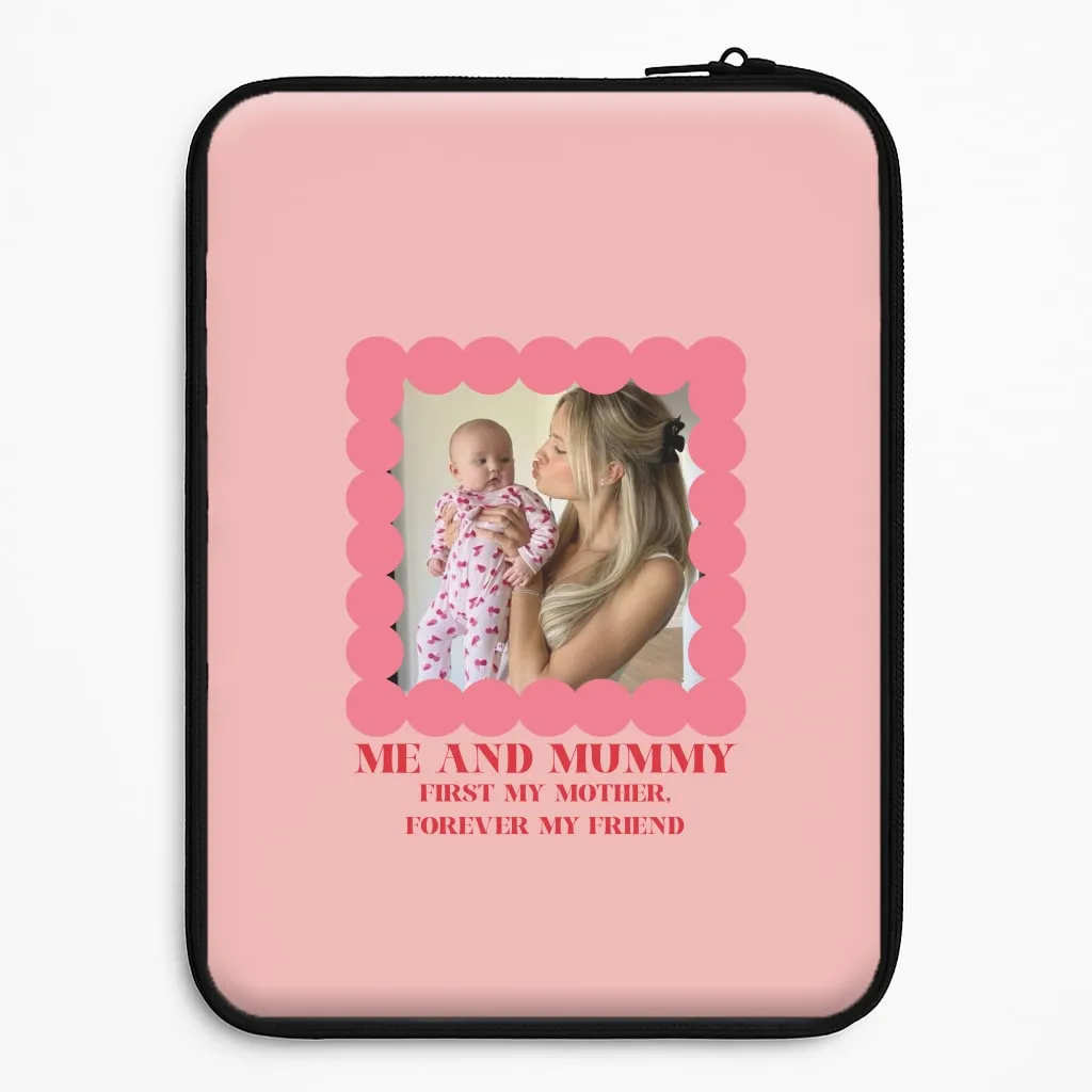 Trendy Accessory Me And Mummy - Personalised Mother's Day Laptop Sleeve