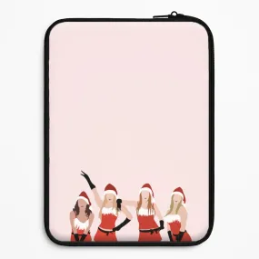 Minimal Detail Meanies Christmas Laptop Sleeve