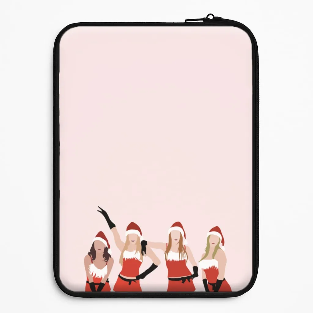 Minimal Detail Meanies Christmas Laptop Sleeve