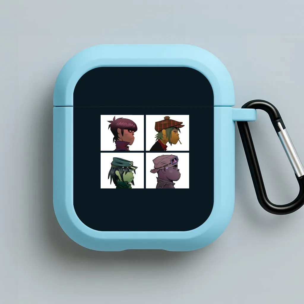 fashion gradient leather airpods cover Members AirPods Case